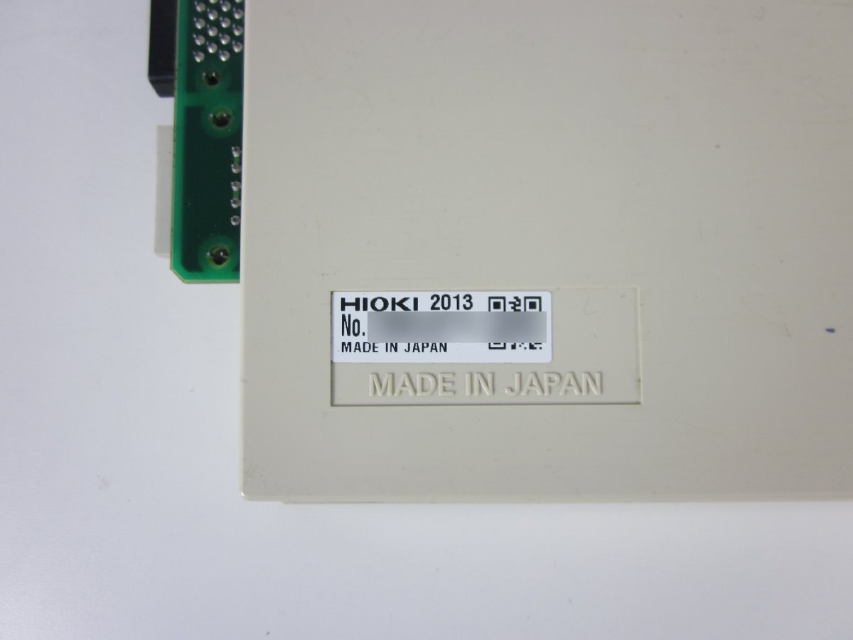 Hioki 8939 Strain Unit 2ch [q1231254071]