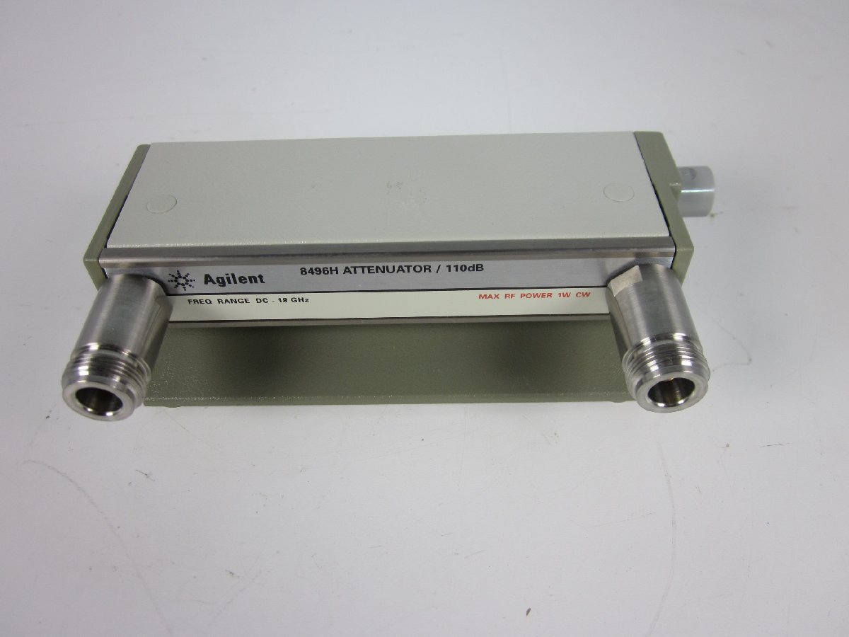 Agilent 8496H Coaxial Step Attenuator 110dB 18GHz [1231258110]