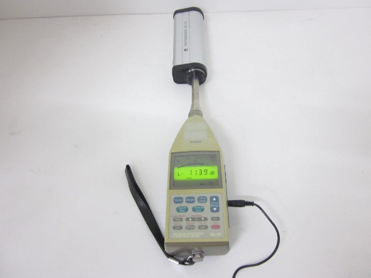 Rion NL14 Precision Sound Level Meter 20-12500Hz 28-130dB [j1231263809]