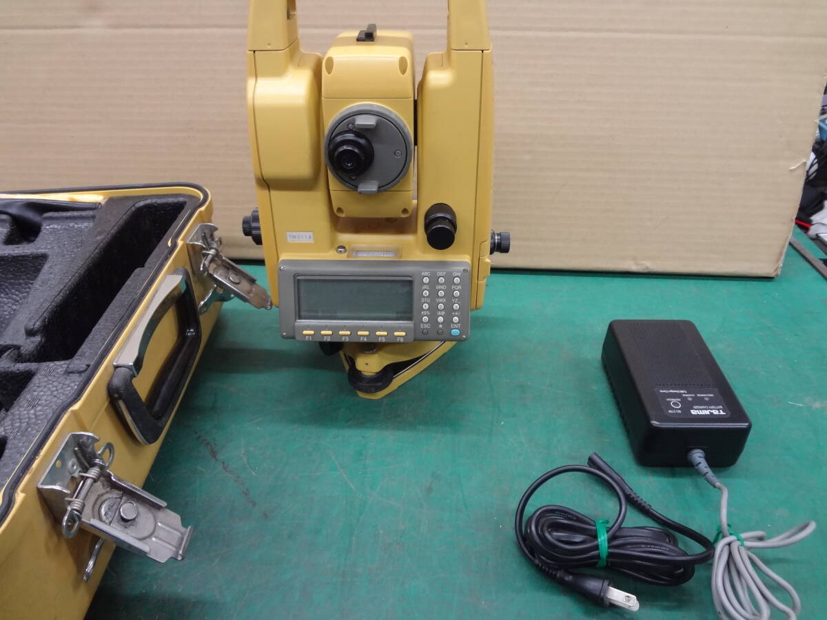 Topcon GTS-605F Total Station with Tajima BC-27M Battery Charger [u1231276890]