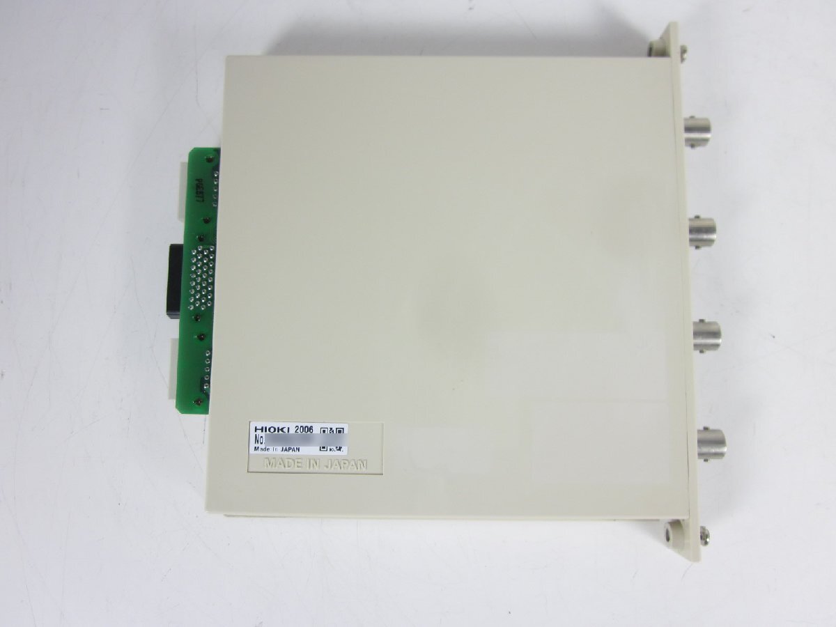 Hioki 8946 4ch Analog Unit 12bit [h1231381916]