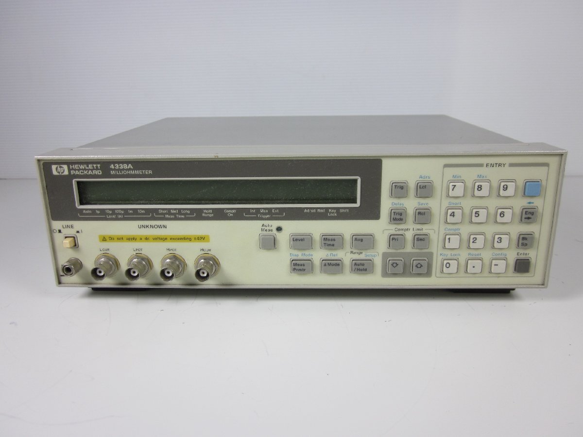 HP 4338A Milliohm Meter [m1231383277]
