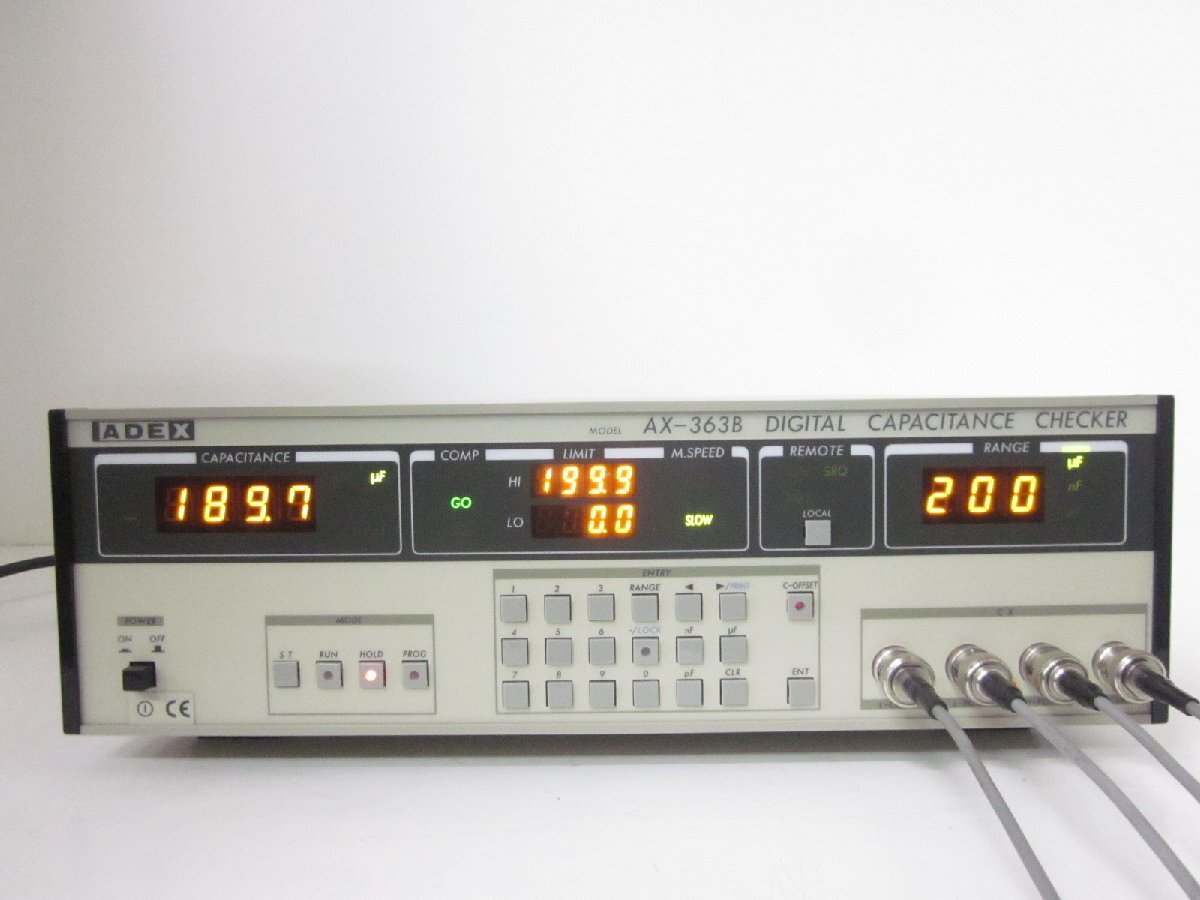 AdeptX AX-363B Digital Capacitance Checker 1kHz [f1231375831]