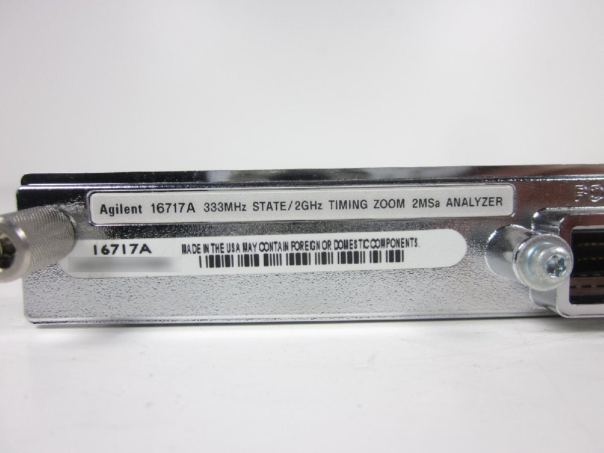 HP 16717A Logic Analyzer Module 333MHz State 2GHz Timing [l1231388771]