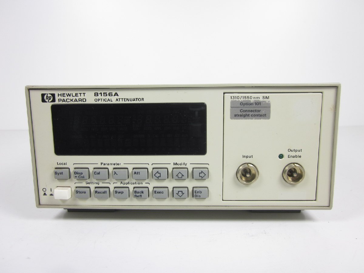 HP 8156A Optical Attenuator 60dB 1200-1650nm [1231376239]