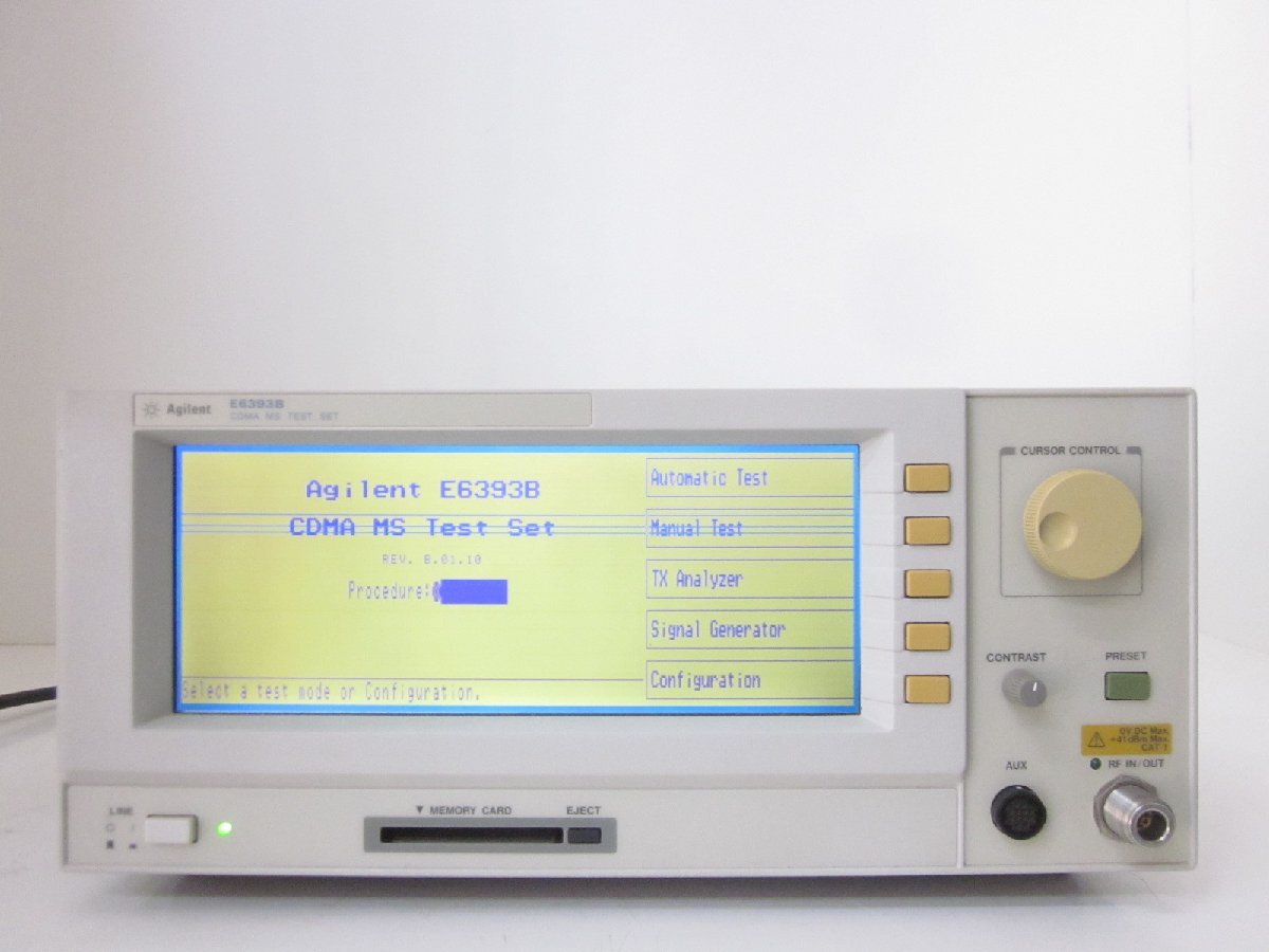 Agilent E6393B CDMA Mobile Station Test Set [e1231391828]