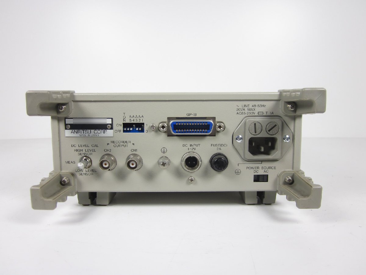 Anritsu ML910B Optical Power Meter 0.38μm-1.8μm 2 Channels [x1231373833]