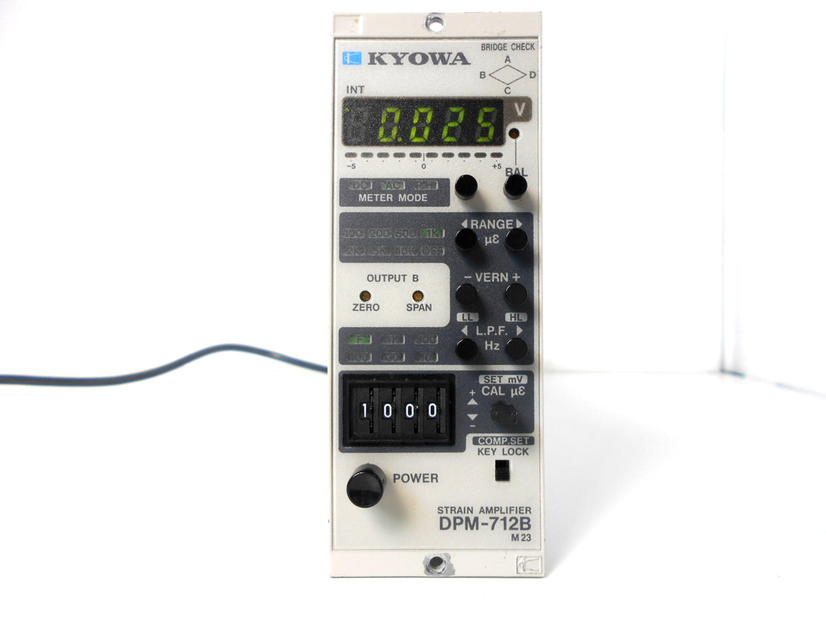 Kyowa DPM712B Strain Amplifier [c1231381647]