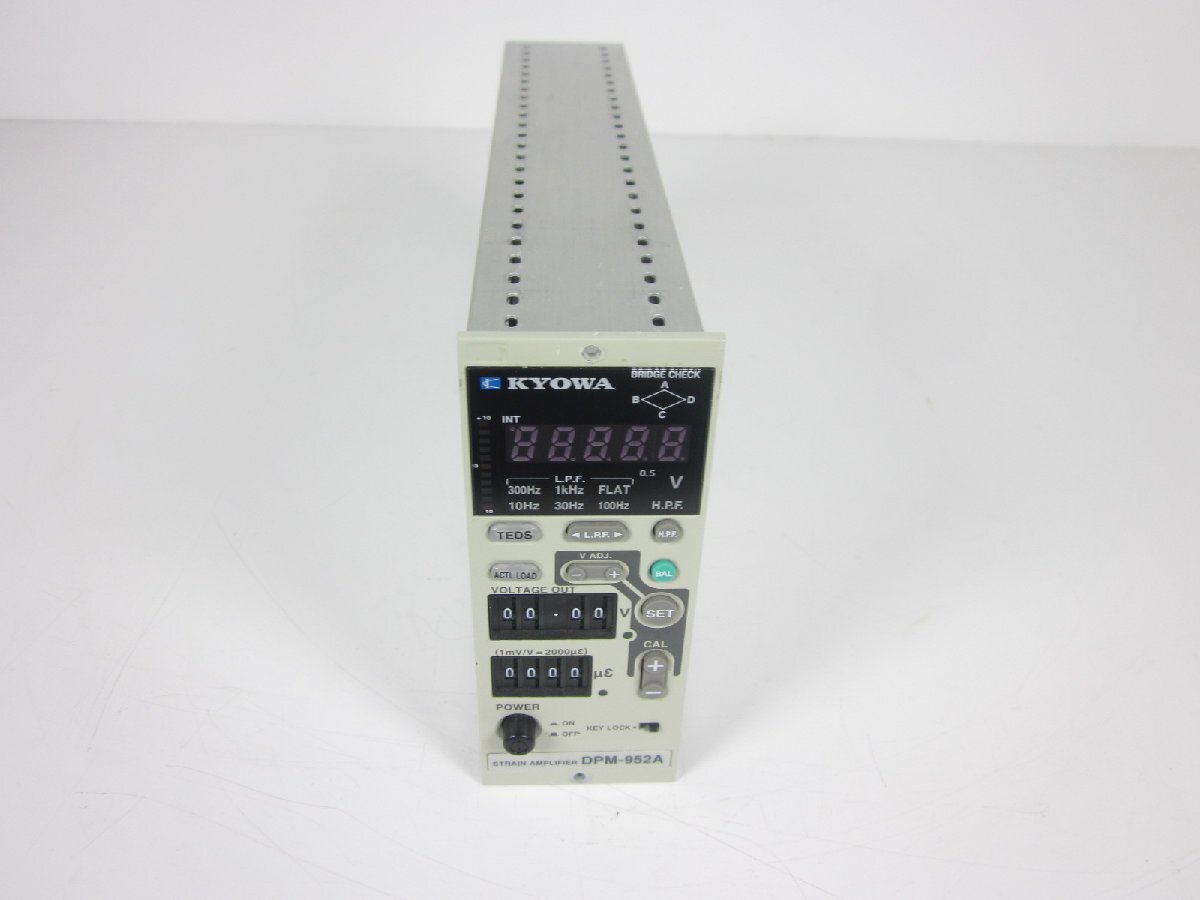 KYOWA DPM-952A Noise Measurement Instrument with Strain Amplifier [l1231385733]