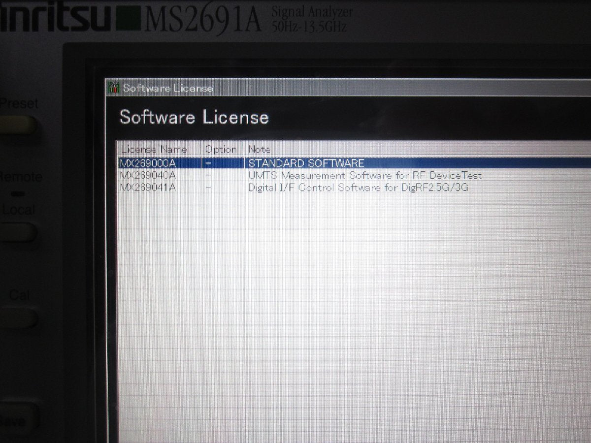 Anritsu MS2691A Signal Analyzer [j1231386323]