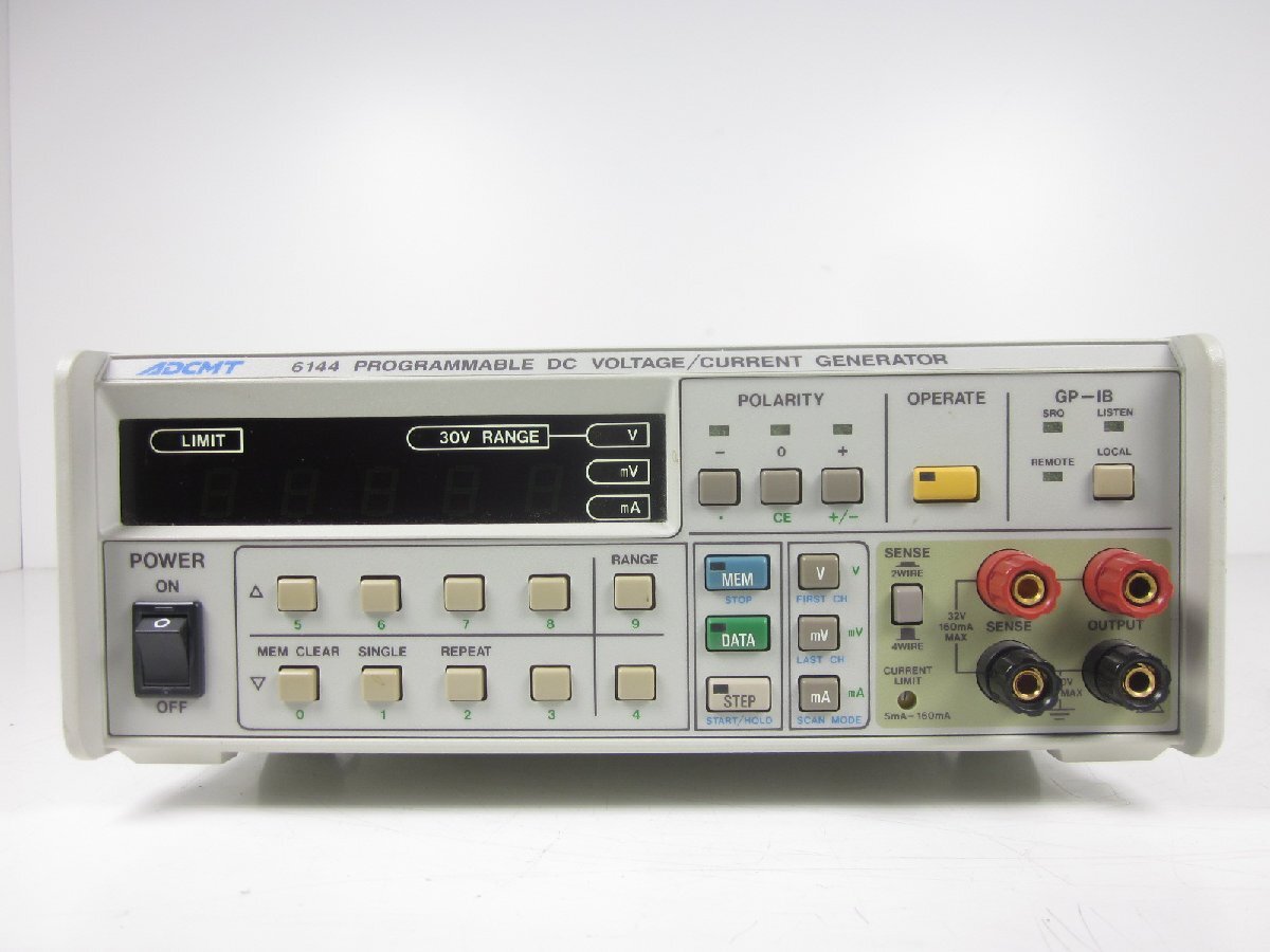 Advantest 6144 DC Voltage Current Source 0-±32V 0-±160mA [d1231382299]