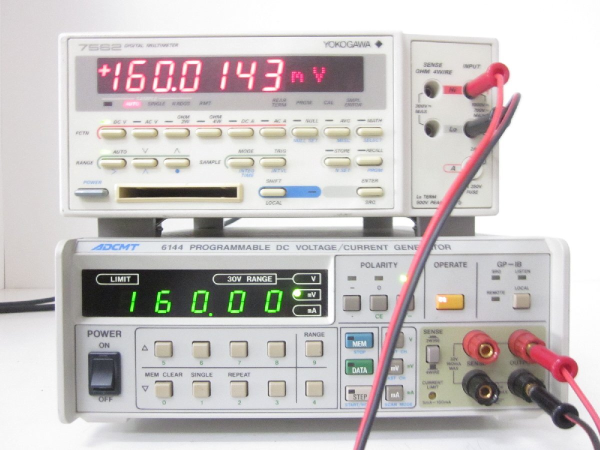 Advantest 6144 DC Voltage Current Source 0-±32V 0-±160mA [d1231382299]