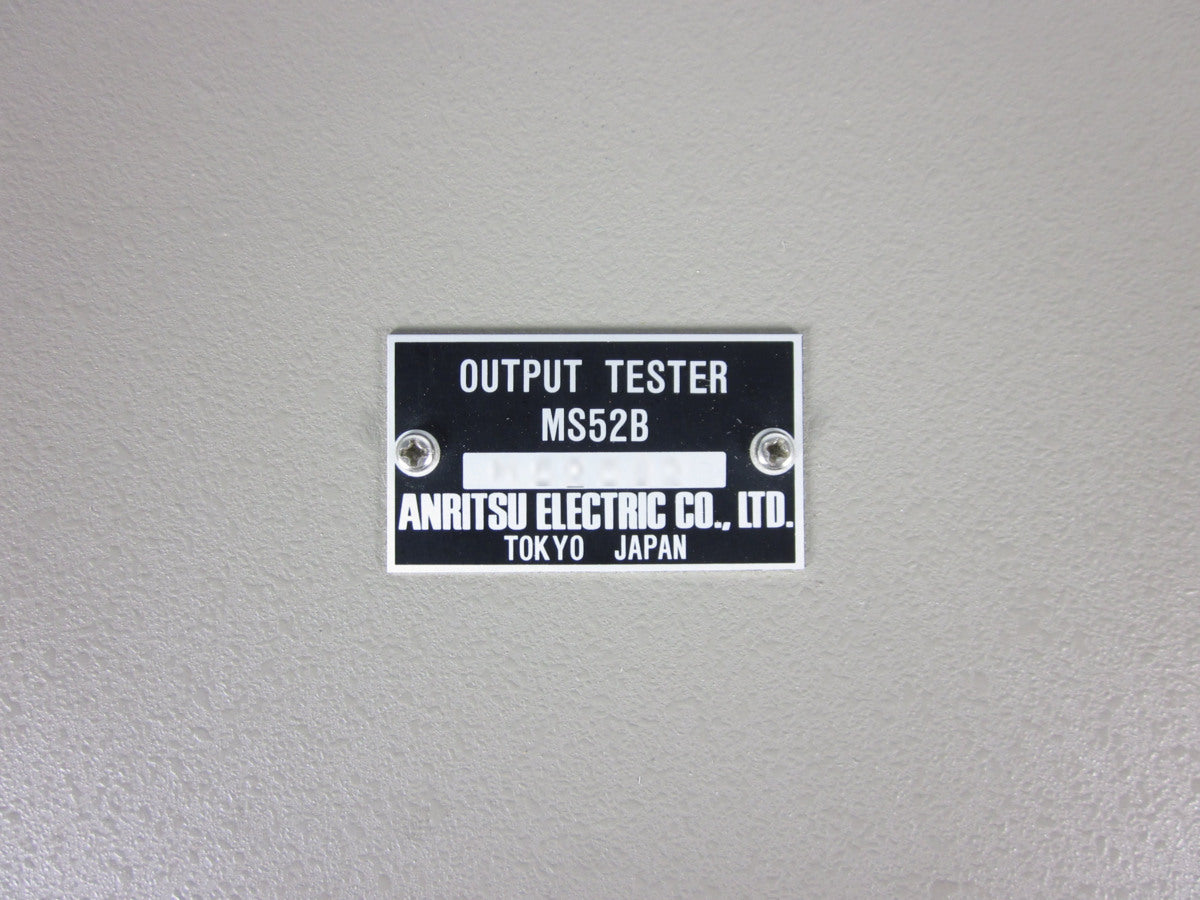 Anritsu MS52B Output Tester 60/150/400MHz [f1231375436]