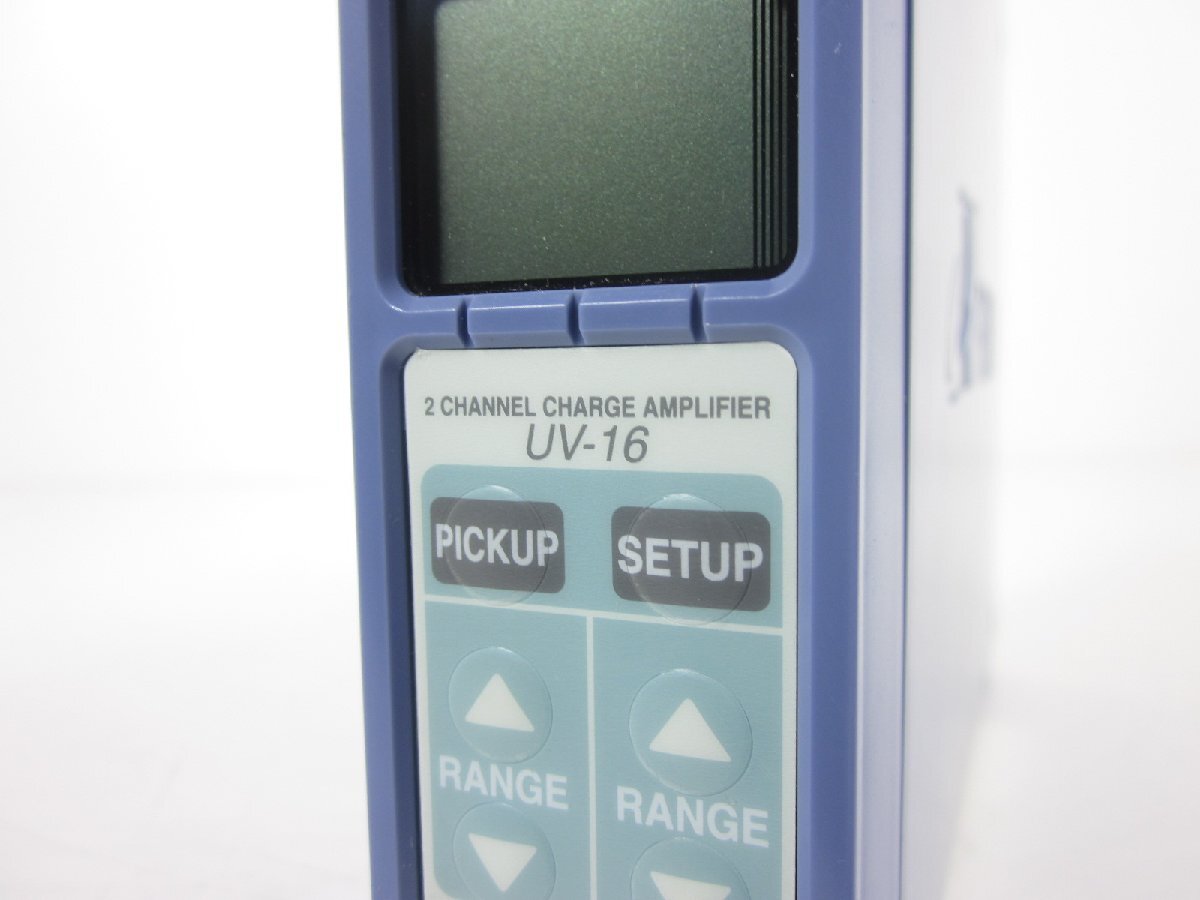 Rion UV-16 Charge Amplifier 0.01-10000 2ch [n1231381336]