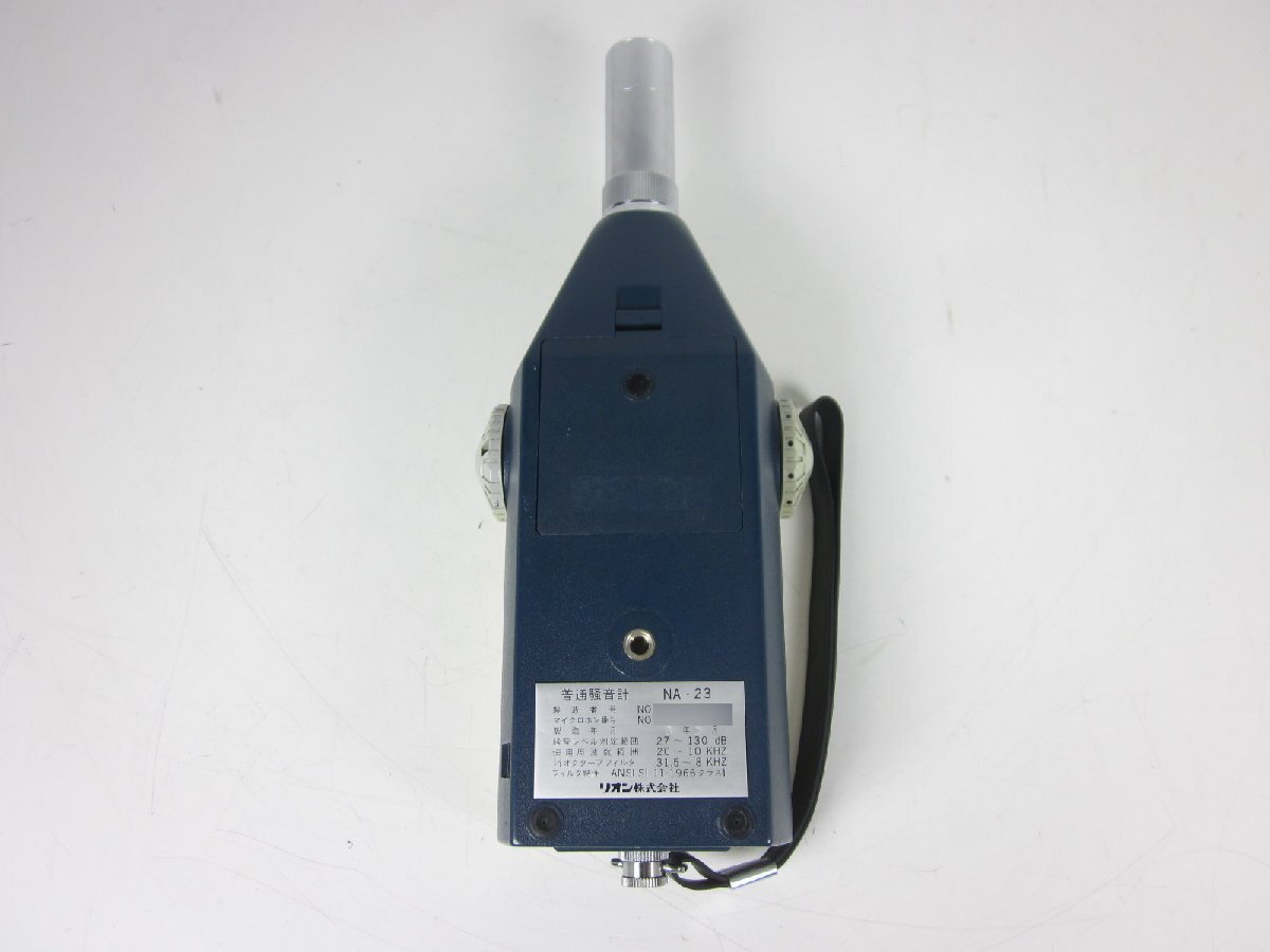 Rion NA-23 Real-Time Octave Noise Analyzer 27-130dB 31.5-8000Hz [d1231380993]