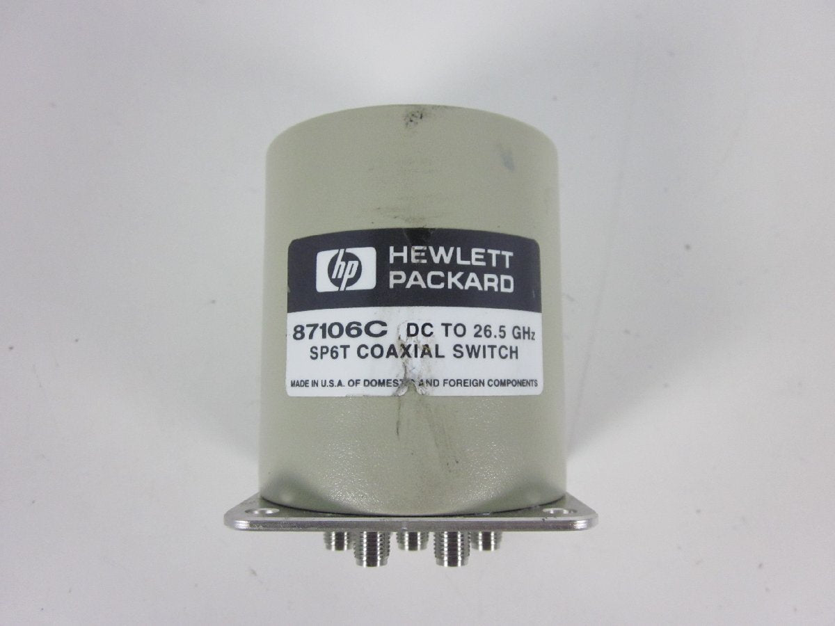 HP 87106C Multiport Coaxial Switch DC-26.5GHz SP6T [g1231383402]