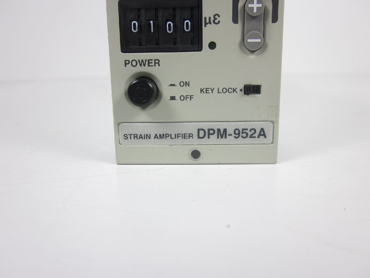 KYOWA DPM-952A Noise Measurement Instrument with Strain Amplifier [t1231382460]