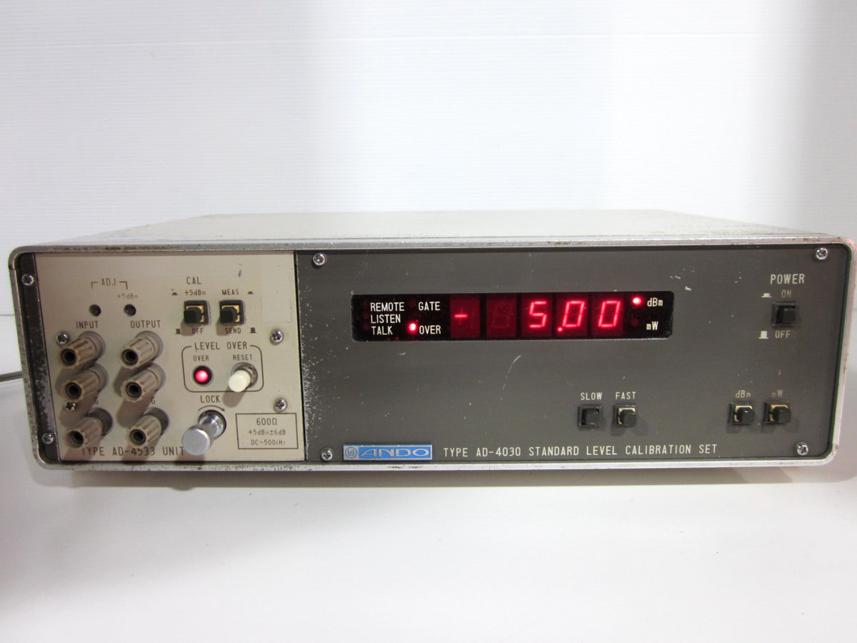 ANDO AD-4030 Standard Output Tester with AD-4533 Unit [q1231382155]