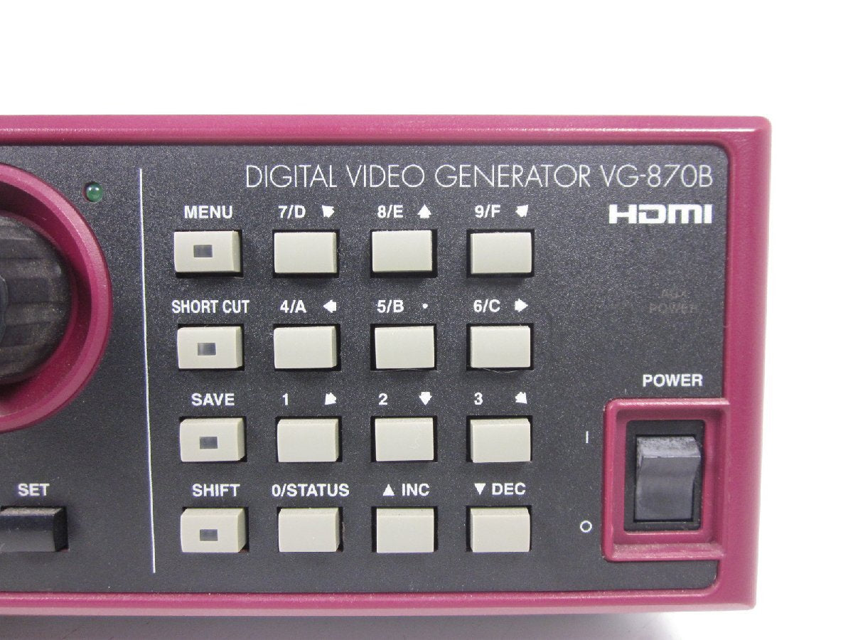 Astrodesign VG870B Programmable Video Signal Generator [s1231385379]