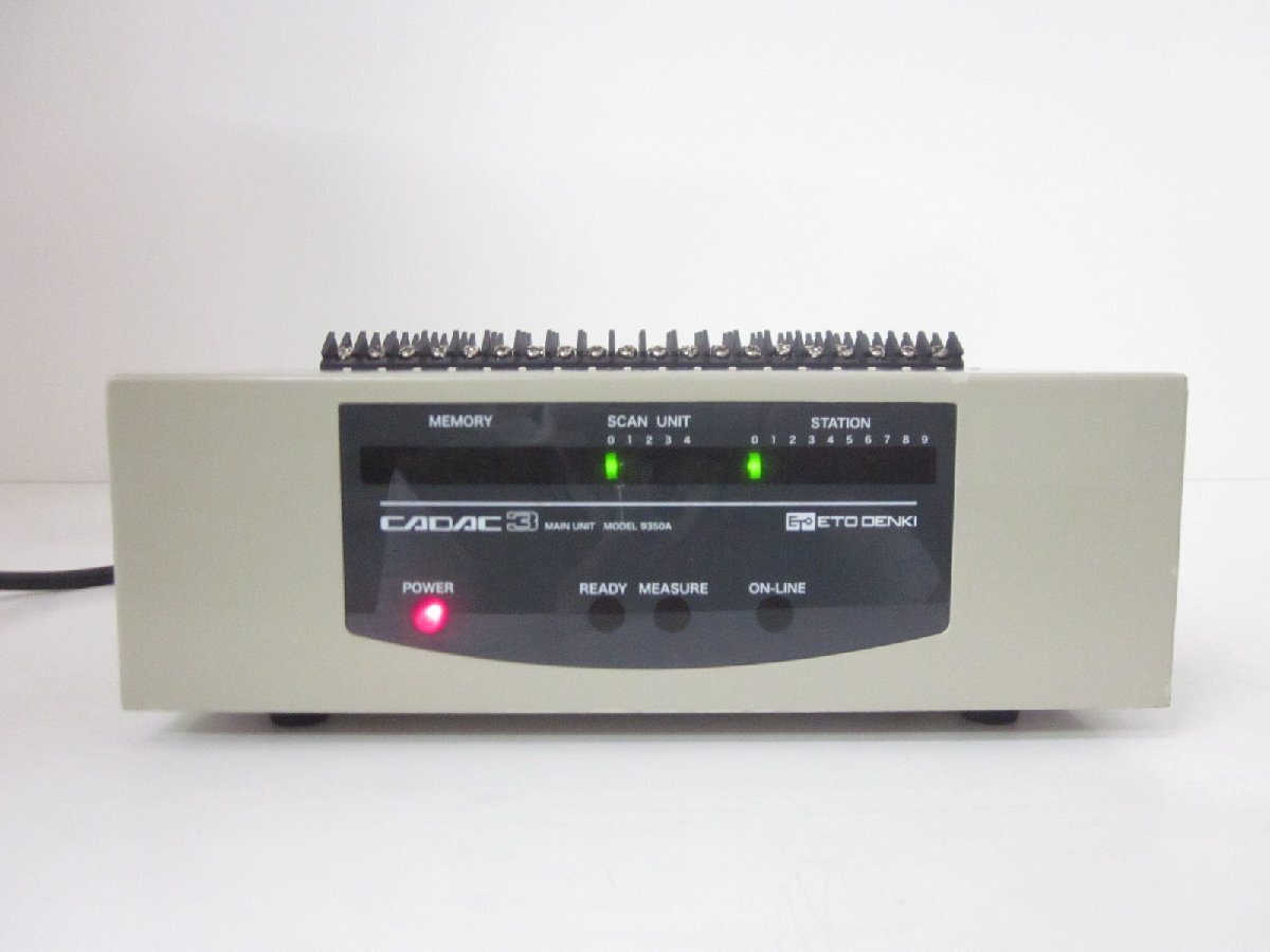 Eto Denki CADAC 9350A Data Logger 20CH [f1231375629]