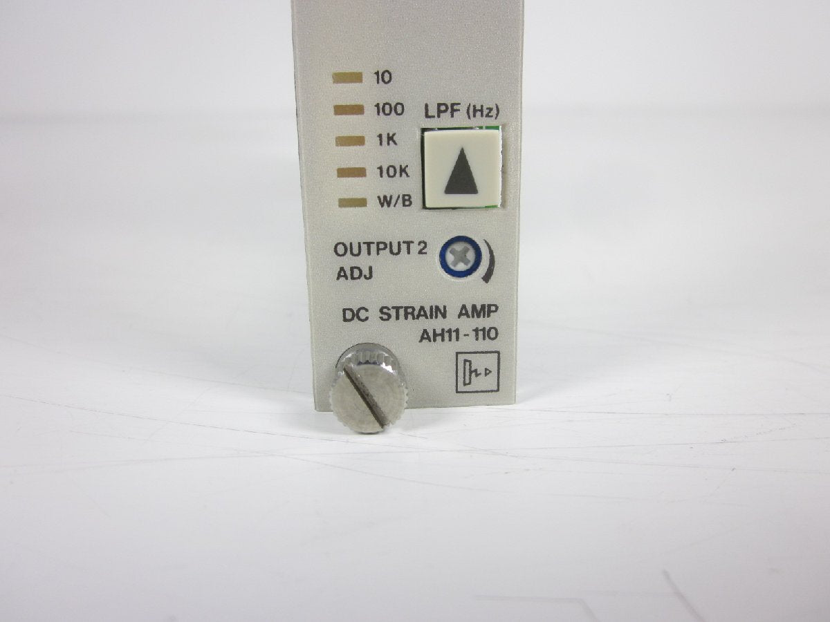 NEC AH11-110 Strain Gauge Amplifier Range 200/500/1K/2K [k1231388157]