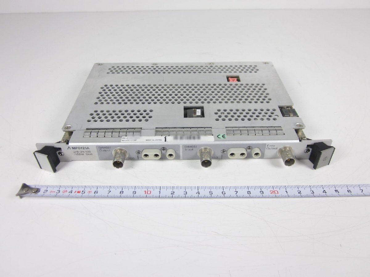 Anritsu MP0121A 2/8/34/139/156M Unit [e1231388986]