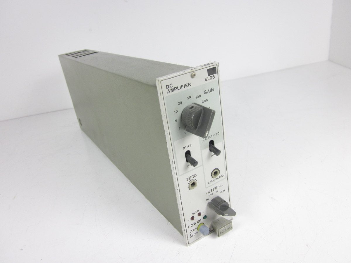 NEC 6L06 DC Amplifier Unit Range 1/2/5/10/20/50/100/200/500/1000/2000 [u1231381995]
