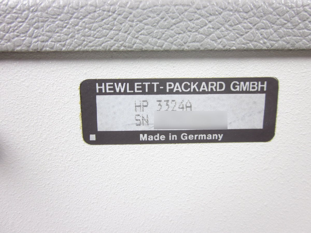 HP 3324A Function Sweep Generator 21MHz [j1231384778]