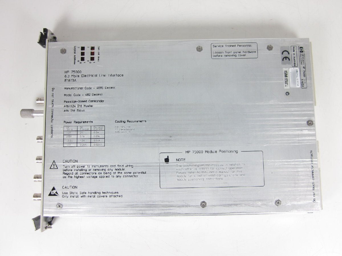 Agilent E1613A 6.3Mbps Electrical Line Interface VXI [m1231381140]