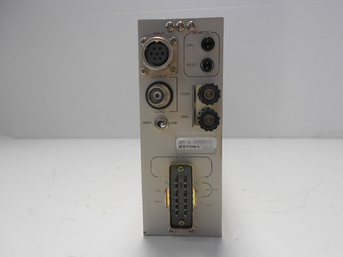 KYOWA VAQ500A Signal Conditioner for Servo Type Acceleration Converter [g1231380077]