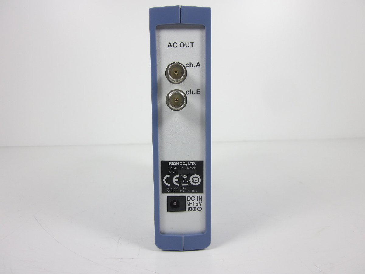 Rion UV-16 Charge Amplifier 0.01-10000 2ch [n1231381336]