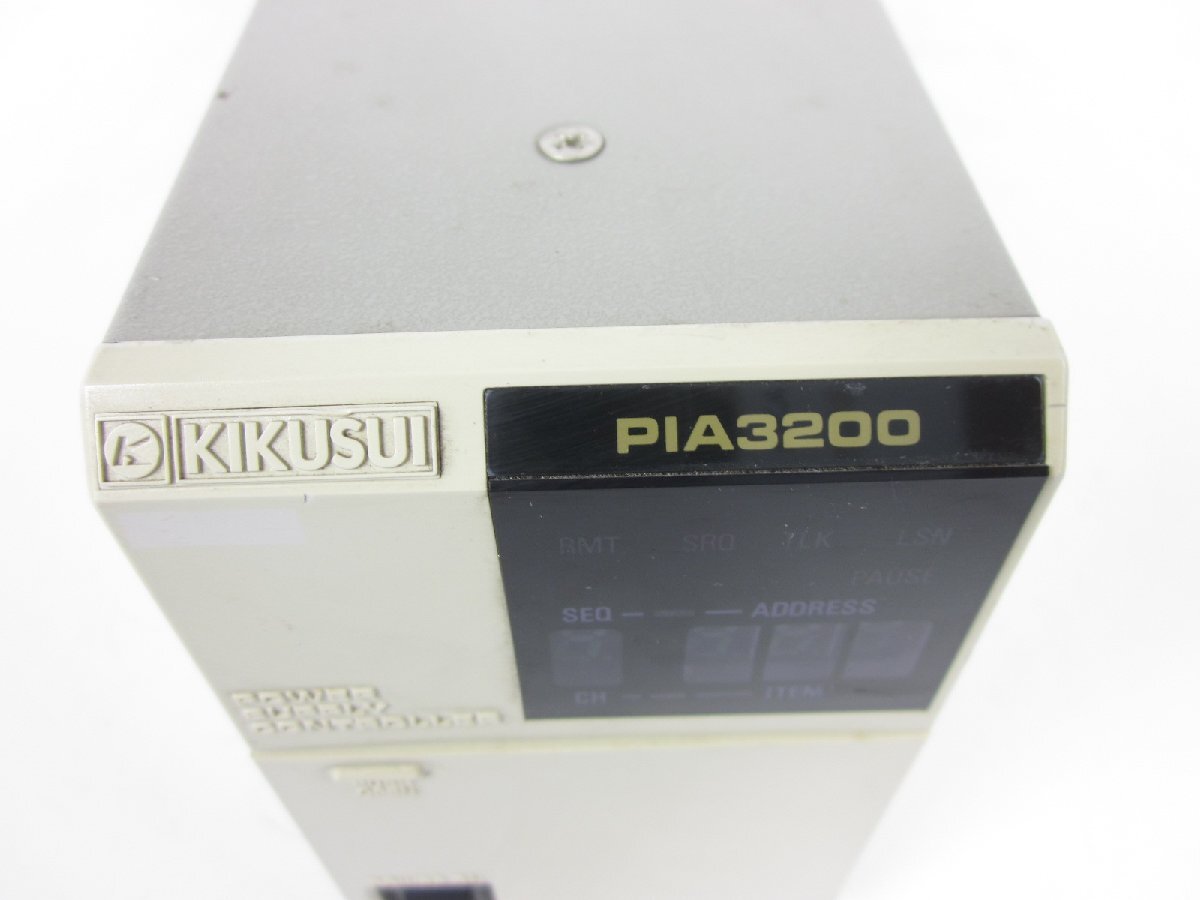 Kikusui PIA3200 Power Supply Controller for PAD-L/PAD-LA/PAK-A/PAN/PAN-A/PAS/PMCA-A [e1231387544]