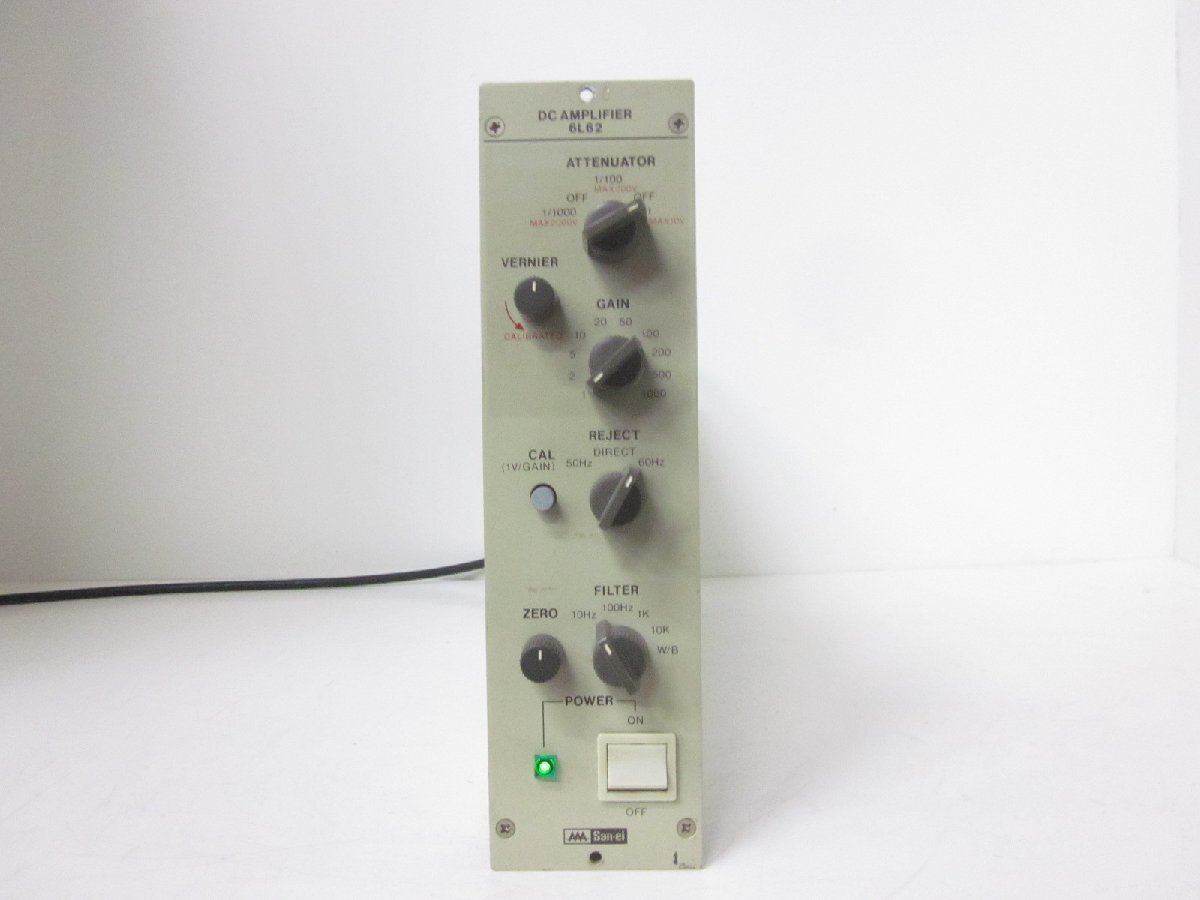 NEC 6L62 DC Amplifier with Gain 1/2/5/10/20/50/100/200/500/1000 DC-100kHz [w1231378586]