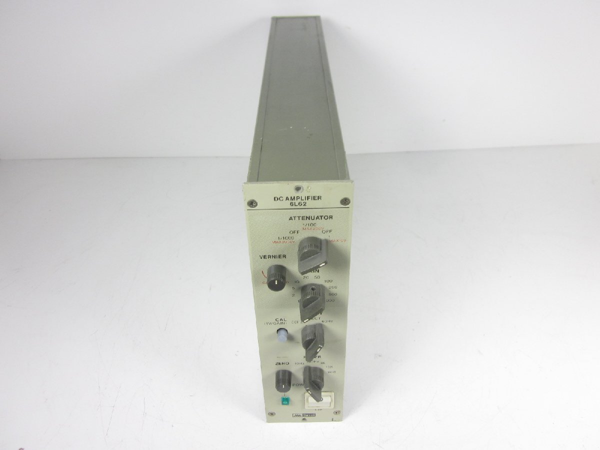 NEC 6L62 DC Amplifier with Gain 1/2/5/10/20/50/100/200/500/1000 DC-100kHz [w1231378586]