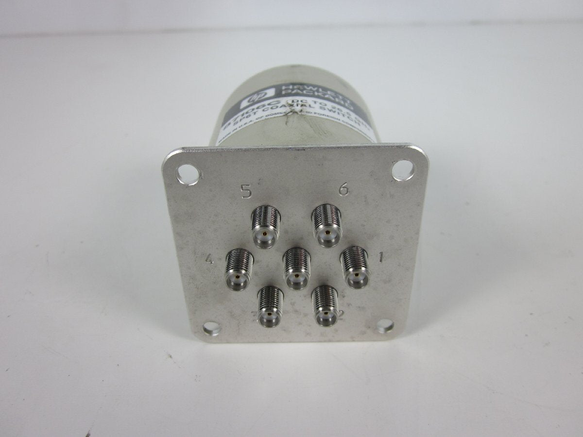 HP 87106C Multiport Coaxial Switch DC-26.5GHz SP6T [g1231383402]