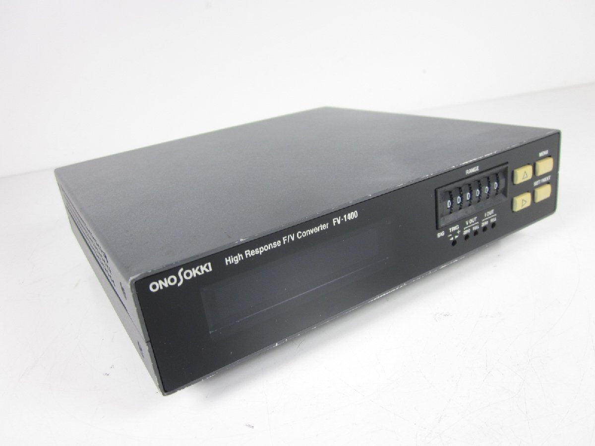 Ono Sokki FV1400 F/V Converter 1Hz-120kHz [j1231388850]