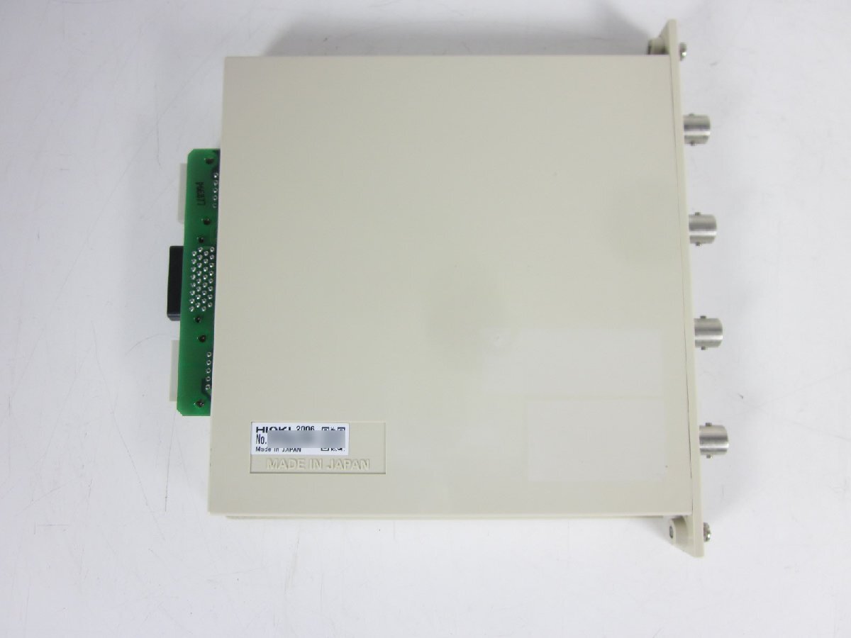 Hioki 8946 4ch Analog Unit 12bit [e1231396052]