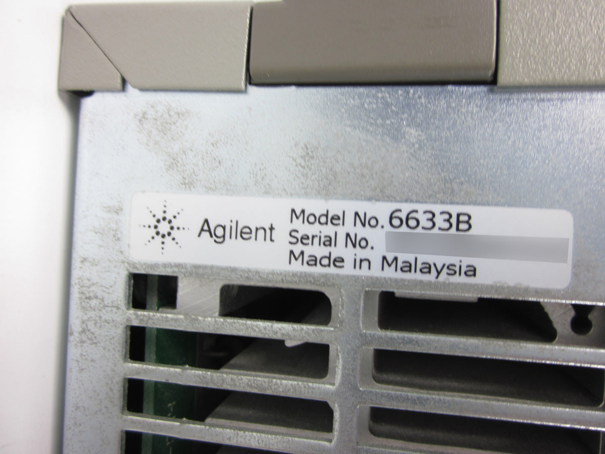 Agilent 6633B DC Power Supply 0-50V 0-2A [g1231376836]