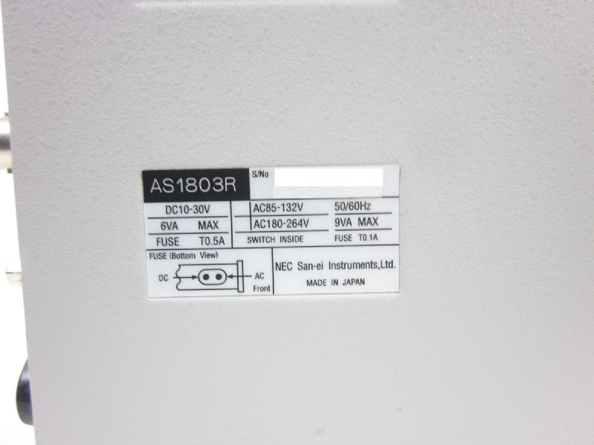 NEC Avio AS1803R Strain Amplifier [n1231380337]