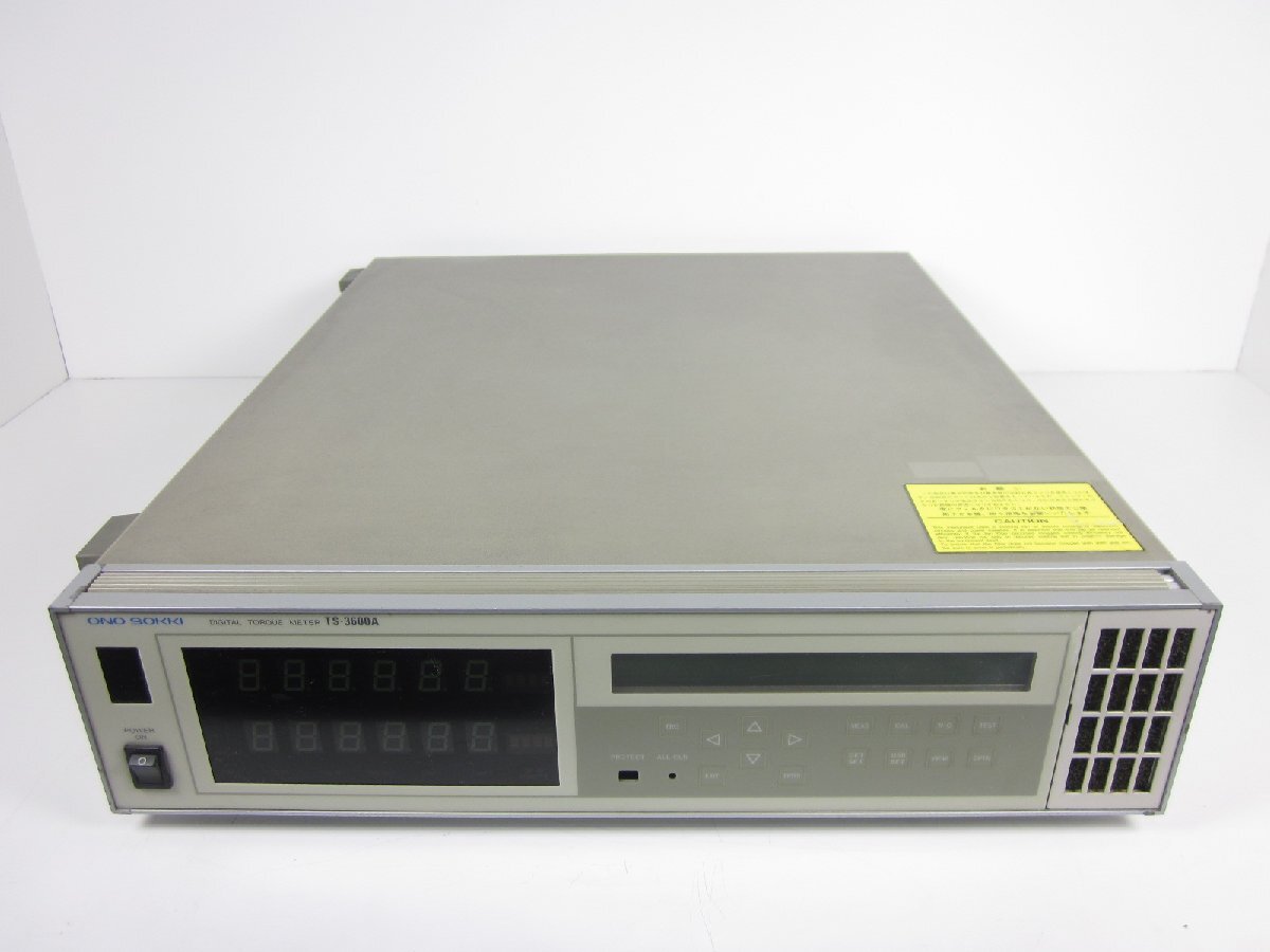 Ono Sokki TS3600A Digital Torque Meter [w1231378486]