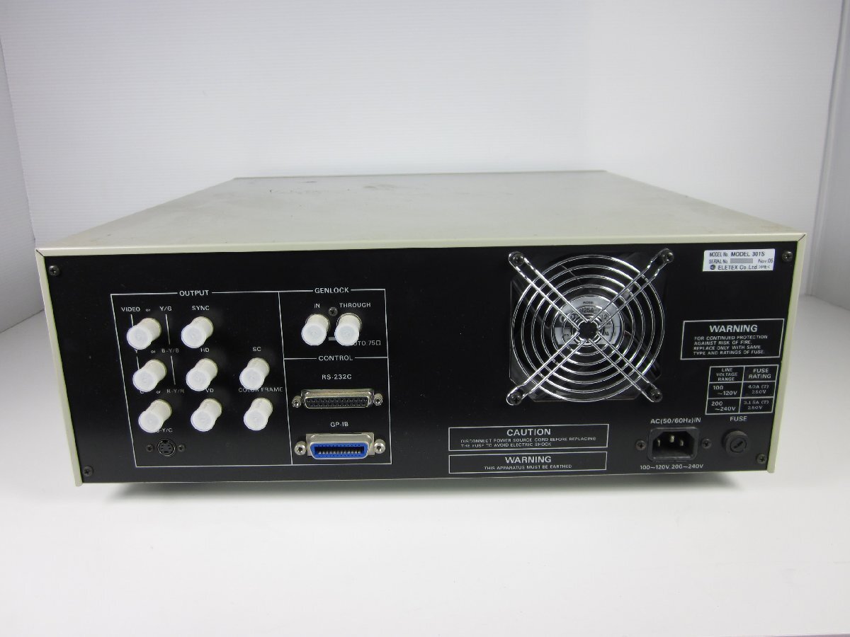 ELETEX 301S Signal Generator NTSC/PAL/SECAM [g1231379122]