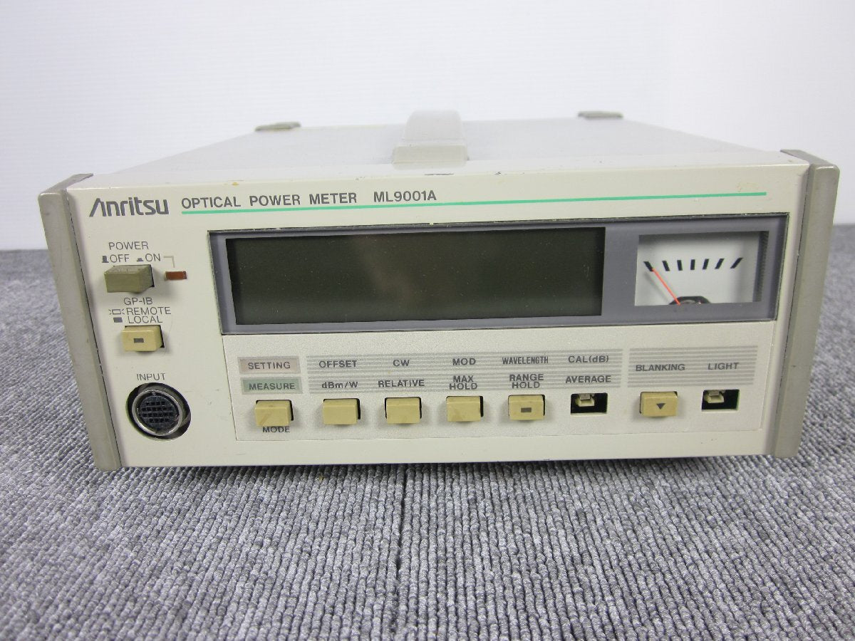 Anritsu ML9001A Optical Power Meter for ML941/ML961/ML971 [o1231380991]