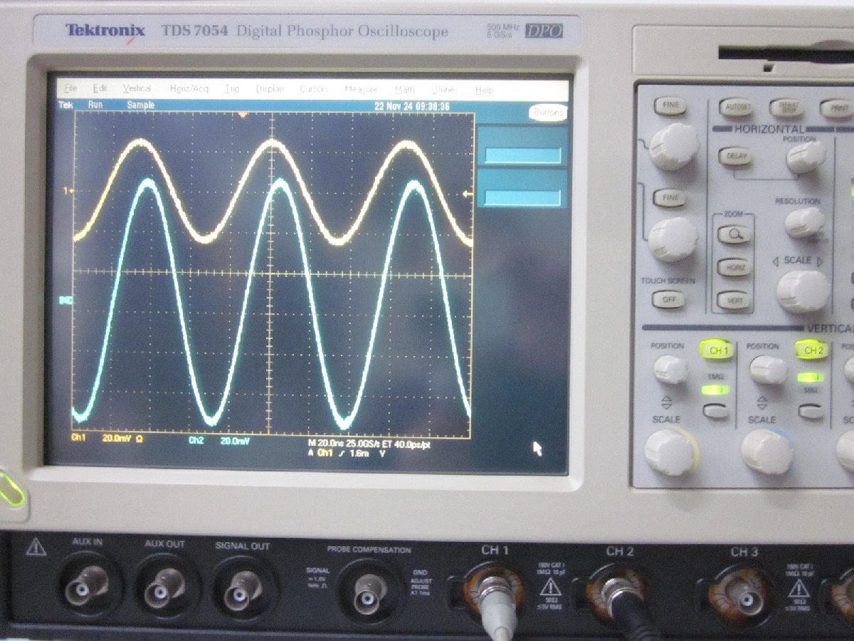 Tektronix TDS7054 Digital Phosphor Oscilloscope 4CH 500MHz [f1231380762]