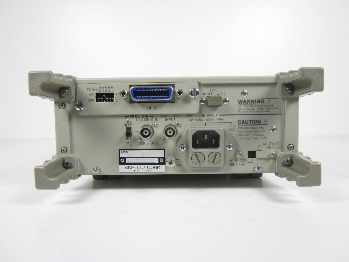 Anritsu MF1603A Frequency Counter 0.1mHz-3GHz [g1231383605]