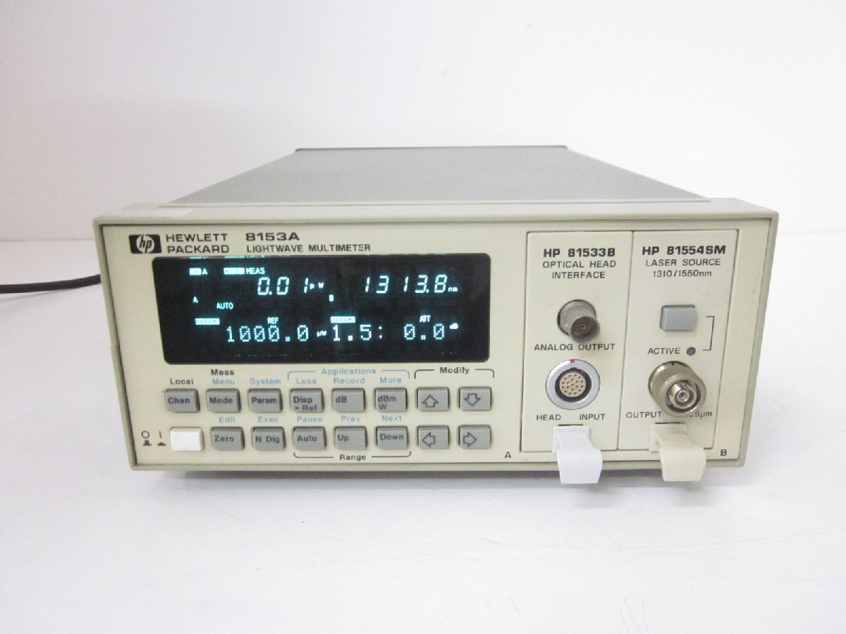 HP 8153A Optical Multimeter [o1231389150]
