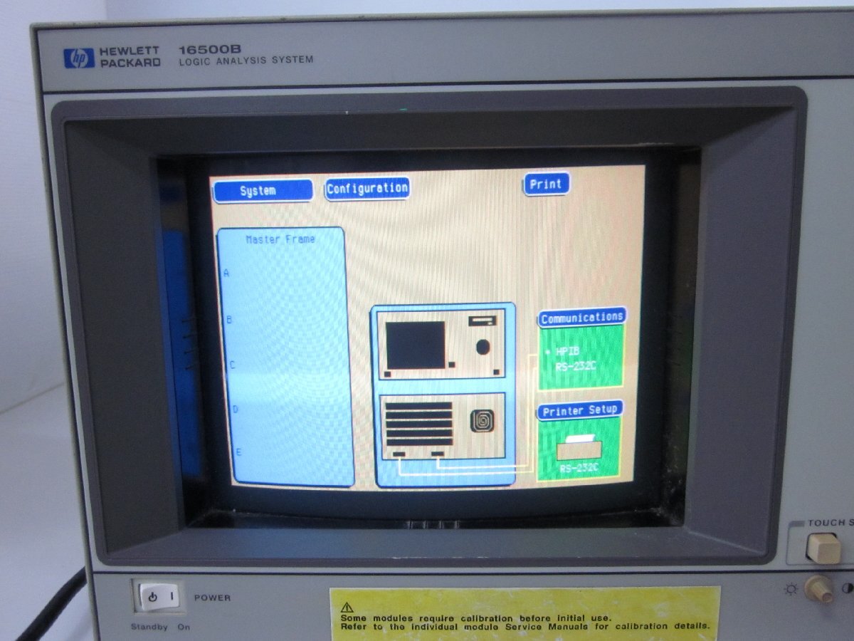 HP 16500B Logic Analysis System Mainframe [f1231379315]