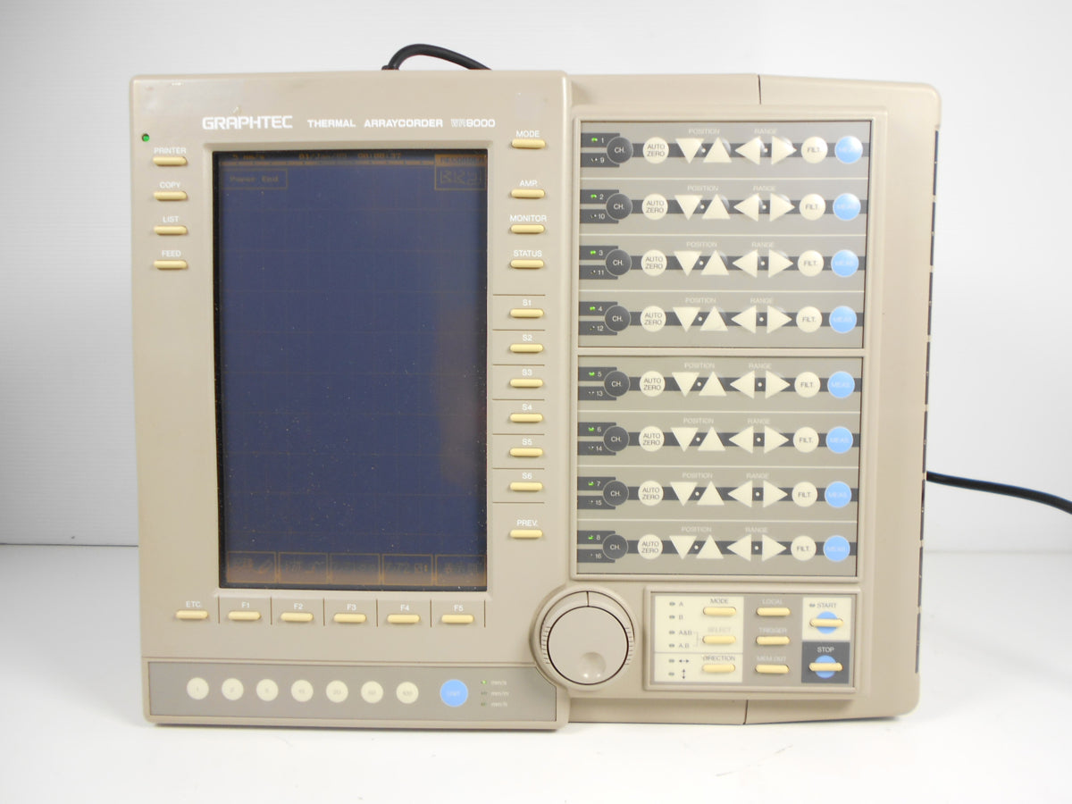 Graphtec WR9000-16V Thermal Array Recorder 16CH [f1231379163]