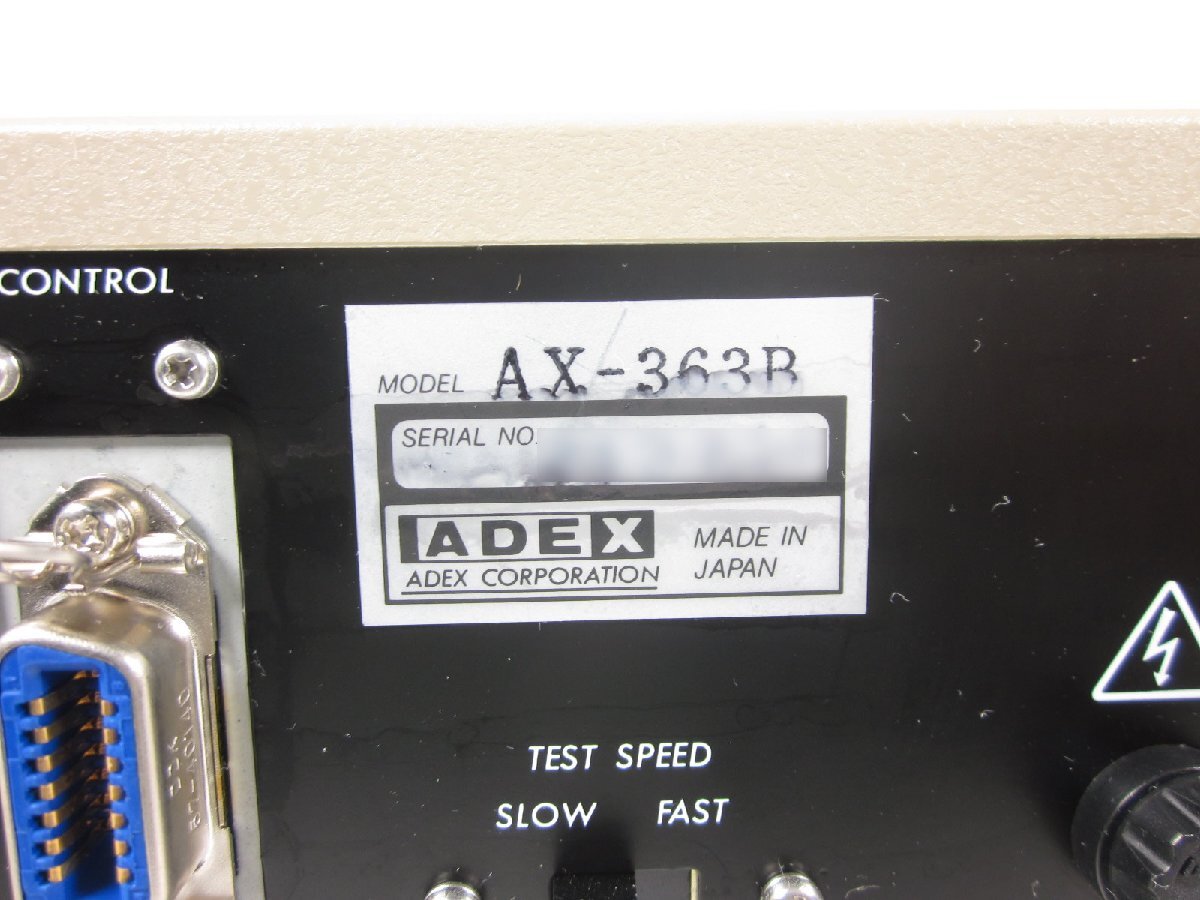 AdeptX AX-363B Digital Capacitance Checker 1kHz [f1231375831]