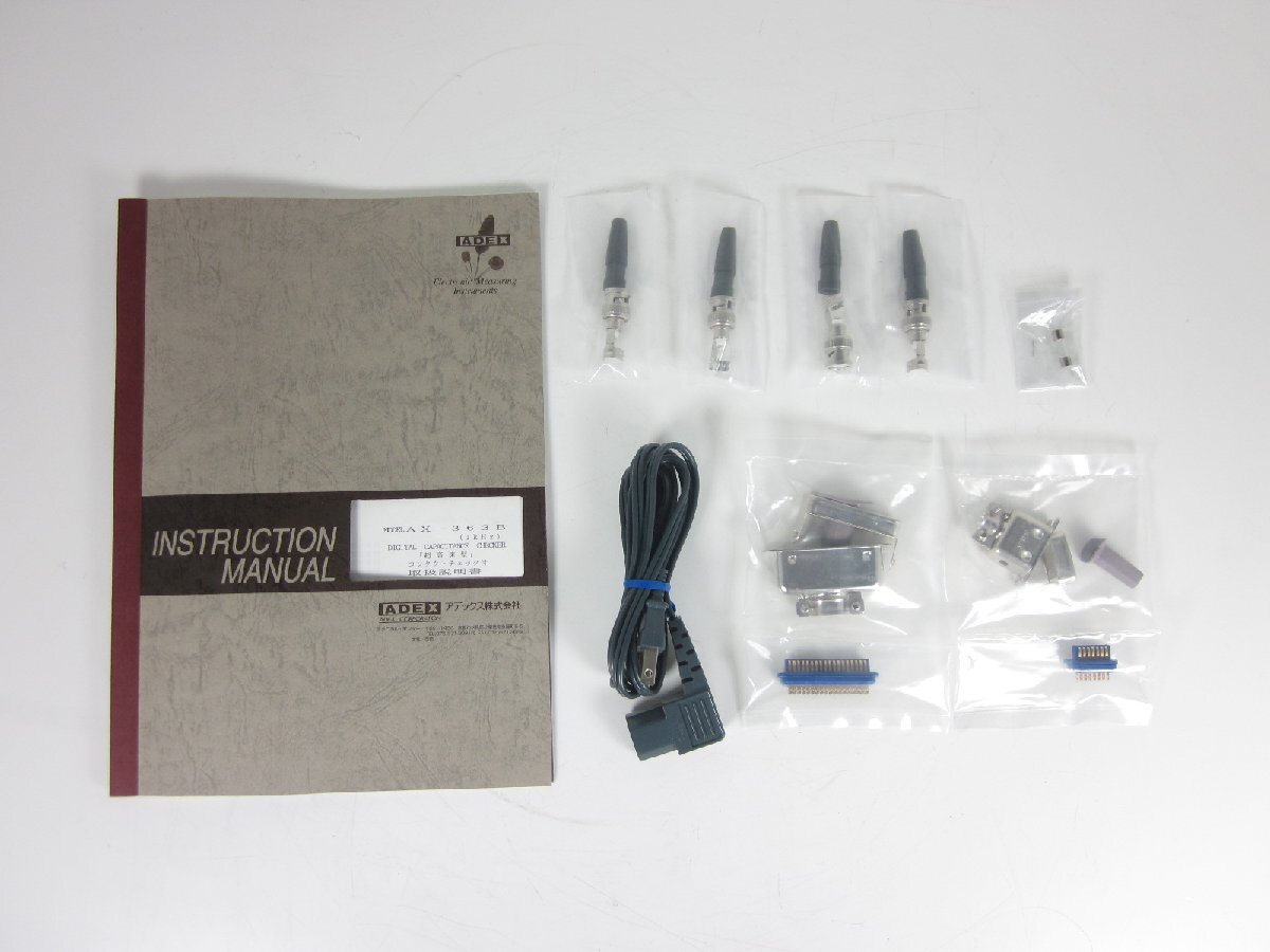 AdeptX AX-363B Digital Capacitance Checker 1kHz [f1231375831]