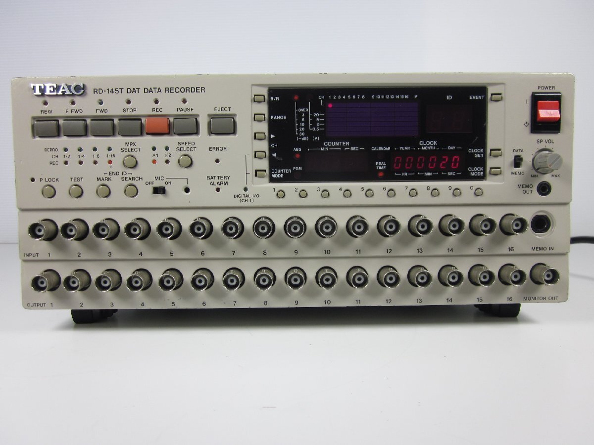 TEAC RD-145T DAT Data Recorder 16CH [1231376447]